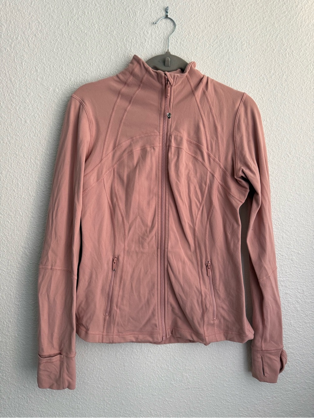 lululemon athletica Rose Dusty Pink Full-Zip Define Jacket